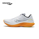 Saucony索康尼菁華15跑鞋男輕量緩震透氣專業(yè)運動訓練運動鞋Kinvara 15 白銀600 43