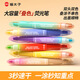 貓太子熒光筆標記筆記號筆彩色小學(xué)生專(zhuān)用劃重點(diǎn)雙頭熒光筆手抄報專(zhuān)用筆速干12色護眼可疊色初中生專(zhuān)用 雙頭熒光筆12色（多巴胺虹彩）