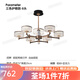 現(xiàn)瑞客廳吊燈現(xiàn)代簡約大氣輕奢大廳家用主燈北歐餐廳臥室燈具客廳燈飾 8頭-三色變光