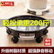德國品質(zhì)加厚可移動(dòng)花盆托盤(pán)底座帶滾輪接水盤(pán)萬(wàn)向輪大號塑料盆栽 黑色內徑35cm