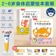 幼兒童點讀筆1-3-6-12歲早教機樂樂趣AI智能點讀筆學(xué)習(xí)機WIFI版已接入DeepSeek點讀書套裝 2-6歲身體啟蒙繪本套裝