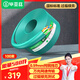 畢亞茲 超六類(lèi)非屏蔽網(wǎng)線(xiàn)【0.59±0.008mm純銅線(xiàn)芯】CAT6A萬(wàn)兆高速 POE供電監控工程家裝箱線(xiàn) 100米 WX36