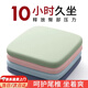 貝初眾記憶棉坐墊椅子椅墊辦公室久坐學(xué)生教室專(zhuān)用屁股墊板凳子餐椅座墊 夏涼冰絲款-深灰 不易塌陷防滑底 【固定綁帶+可拆卸】40*40*4cm