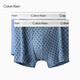 Calvin Klein內衣【明星同款摩登引力帶】25夏男兩條ck棉質(zhì)防夾臀內褲男 VZ6-風(fēng)暴藍/字母藍 2條 L
