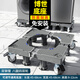 適用博世洗衣機(jī)底座置物支架滾筒防震腳墊冰箱移動(dòng)萬向輪墊高腳架 8霸王腳4雙萬向輪加厚不銹鋼雙管