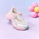 巴拉巴拉童鞋寶寶學(xué)步鞋兒童運動(dòng)涼鞋嬰兒鞋子淺口夏新款網(wǎng)布 夢(mèng)幻粉60301 23 (腳長(cháng)13.8-14.2/內長(cháng)15.2)