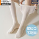 莫代爾小腿長(zhǎng)襪夏天薄款寬松口孕婦不勒腳月子長(zhǎng)筒護(hù)腿粗腿高彈力好純棉 3黑 M C242(長(zhǎng)度26C無(wú)松緊/150斤內(nèi)