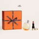 愛(ài)馬仕（HERMES）口紅香水禮盒橘彩香水女50ml+21號(hào)橙色禮盒生日禮物女生送女友