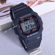 CASIO卡西歐電波表 GSHOCK限定款太陽(yáng)能藍(lán)牙小方塊學(xué)生手表男 GW-B5600 GW-5000U-1原點(diǎn)旋蓋光能電波