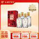 金種子潁州印象 50度高度 濃香型白酒 純糧食固態(tài)發(fā)酵口糧酒 宴會自飲 460mL 8瓶 兩箱
