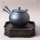 RIZO HOME日本進(jìn)口?；瑹齻劝雅莶鑹?藤田德太炭化陶急須壺