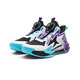 匹克兒童籃球鞋2025春夏新款運動(dòng)鞋男童減震跑步鞋 黑色/湖人紫 39