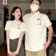 AEMAPEdisoo情侶裝夏季高級感短袖不一樣2024新款特別的Polo衫t恤貓咪潮 男白+女白[高質量情侶Polo衫] 均碼 男XL+女L