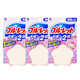 小林制藥（KOBAYASHI）馬桶坐便器廁所水箱藍泡泡潔廁塊潔廁寶清潔劑 天使皂香【3塊】 120g