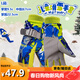 弗曼途兒童滑雪手套男女童保暖手套防水 藍 L碼8-12歲（建議量手尺寸 