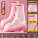 牧萌兒童雨鞋套男女童防水腳套防滑耐磨水鞋學(xué)生卡通雨靴 獨角獸2XL