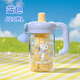 史努比（SNOOPY）玻璃杯大容量帶吸管茶隔學(xué)生高顏值夏季水杯女辦公桌面泡茶杯子