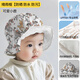BabyWatch嬰幼兒童防曬帽外出遮陽帽夏款寶寶漁夫帽可薄款盆帽 【可愛小鹿】三防面料UPF50+透氣 帽圍可調(diào)節(jié)（0-3歲）