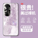 恬淡居適用OPPOReno10手機殼暈染蝴蝶網(wǎng)紅10pro輕奢電鍍玻璃全包防摔保護套氣質(zhì)時(shí)尚新款女士外殼 電鍍銀M-暈染水鉆蝴蝶淺紫 RENO10