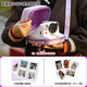 JUNESTAR適用于拍立得寶麗來(lái)Now /Now+ Gen2/Flip通用EVA硬殼包GO相機收納包PolaroidNow+Gen3/Gen3相機包 NOW+/Flip紫色相機包+相冊+磁貼相片袋