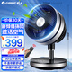 格力（GREE）空氣循環(huán)扇臺式風(fēng)扇家用電風(fēng)扇上下左右搖頭小風(fēng)扇電扇渦輪換氣扇循環(huán)對流風(fēng)扇 8吋變頻14米送風(fēng)款FSTZ-20X60Bg3