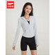 IEF/愛(ài)依服2025夏季新款外穿戶(hù)外防曬衣女運動(dòng)休閑開(kāi)衫上衣外套 淺灰 XL