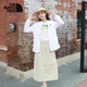 北面（The North Face）防曬衣薄風(fēng)衣女夏季戶(hù)外舒適透氣連帽上衣外套7WCA LA9/白色 L /165