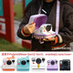 JUNESTAR適用于拍立得寶麗來(lái)Now /Now+ Gen2/Flip通用EVA硬殼包GO相機收納包PolaroidNow+Gen3/Gen3相機包 寶麗來(lái)NOW+/Flip等通用紫色硬殼包