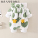 格素凡嬰兒冬季衣服男女小寶寶冬裝款加絨加厚爬服嬰幼兒外出服超萌哈衣 主圖款 66 建議0-3個(gè)月
