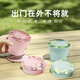 家の物語（KATEI STORY）食品級硅膠折疊水杯便攜式旅行折疊杯露營漱口杯子旅游戶外耐高溫 口袋抱抱杯-青蕪綠