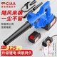 CIAA德國 充電工業(yè)吹風(fēng)機鋰電鼓風(fēng)機大功率吹塵器除塵小型吹吸一體機 工業(yè)級【一塊10節5000H電池】