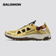 薩洛蒙（Salomon）男款 城市輕戶外夏季透氣舒適網(wǎng)洞兩棲運動鞋 TECHAMPHIBIAN 5 古董金 477502 7.5 (41 1/3)