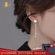 百鈺福純銀花朵流蘇耳釘女輕奢小眾高級感耳環(huán)耳墜時尚耳飾生日禮物 山茶花流蘇耳環(huán)【純銀】