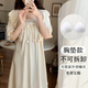 歐詩帛女士睡裙睡衣女夏季2025年新款女生大碼孕婦家居服帶胸墊可外穿 91622【帶胸墊】 2XL （建議體重130-150斤）