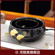 龍隱齋龍隱齋電陶爐家用茶室專用小型臺式日式煮茶爐器燒水陶制外殼靜音不挑壺設計觸摸操控定時功能 有杏