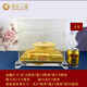 傾尚玉磁（QONSONYCI）鍍999足金飯碗擺件金碗筷三件套結婚寶寶滿(mǎn)月百日周歲認干親禮物 龍鳳金碗 大號