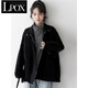 LPOX2025新款春秋外套女工裝百搭韓版寬松BF港風(fēng)棒球服學(xué)生原宿in S