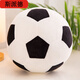 斯派德可愛(ài)毛絨玩具足球大號仿真幼兒童教學(xué)大號布藝娃娃送男孩禮物 黑白色足球 25厘米