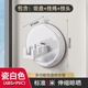 摩尚吸盤晾衣繩強(qiáng)力免打孔壁掛陽臺衛(wèi)生間室內(nèi)隱形晾衣架伸縮晾曬繩 【真空吸盤】晾曬-瓷白色-5米