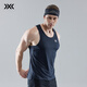 XBIONIC蜂鳥(niǎo)輕量運動(dòng)背心男速干背心T恤無(wú)袖跑步健身t恤男馬拉松透氣 暗夜黑 XL