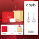 abyb charming「禮盒裝」玫瑰心事耳環(huán)精致玫瑰耳釘高級感耳飾送女友生日禮物
