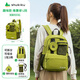 SHUKIKU兒童趣味組合雙肩包幼兒園書(shū)包女孩戶(hù)外出游親子背包男寶 趣味款-橡果綠L碼