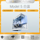 幾何未來（GeometricFuture）Model5 悟空系列游戲電腦臺(tái)式主機(jī)箱支持360水冷/E-ATX主板/至高4090/標(biāo)配TypeC/顯卡豎裝/10風(fēng)扇 Model5悟空 白藍(lán)/越級(jí)散熱/1