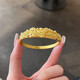 瑞諾黃金繁花錦簇手鐲女士新款時尚999足金花朵金鐲子生日禮物送女友 勿拍/克重多退少補