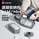 ulanzi【優(yōu)籃子】透明數碼收納包多功能數碼電源收納包便捷式辦公出差內膽收納包電腦包配件攝影包 BP15透明收納包 MINI
