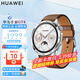 華為通用華為手表watch gt4運動(dòng)智能手表男女心率監測藍牙電話(huà)微信男女 【46mm山茶棕】棕色真皮表帶