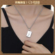 oein信封項(xiàng)鏈女生項(xiàng)鏈輕奢小眾項(xiàng)鏈男士潮流閨蜜項(xiàng)鏈生日禮物女情人節(jié) 【銀色信封項(xiàng)鏈】45+5CM