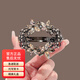紀(jì)思梵鏤空花朵彈簧夾發(fā)卡頭飾女高端2025款頂夾馬尾夾發(fā)飾生日禮物 花朵高檔彈簧夾（禮盒裝）