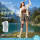 百斯銳3D薄款登山護(hù)膝爬山專用戶外徒步爬山專用助力女運(yùn)動(dòng)保護(hù)男夏季 2只裝-酒紅【3D登山徒步護(hù)膝】 S/M（75-120斤）