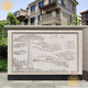 別墅迎門(mén)墻瓷磚壁畫(huà)戶(hù)外庭院影壁畫(huà)背景墻迎客松室外不褪色瓷磚畫(huà) 款式六 平面亮光0.01平方